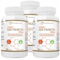 SAW PALMETTO 600mg PALMA SABAŁOWA PROSTATA 3x120ka