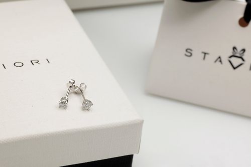 Srebrne kolczyki Staviori na Arena.pl