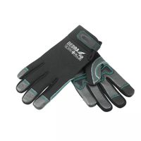 RĘKAWICE ROBOCZE, RĘKAWICE ZE SKÓRY KOZIEJ DEDRA SAS+ALL DED7105R10 WYPEŁNIENIE Z PIANKĄ EVA, ROZM.10