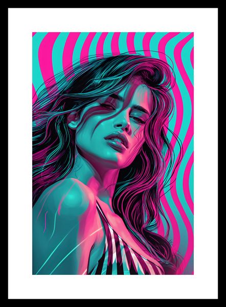 Plakat 20x30cm Neonowy Wzrok zdjęcie 3
