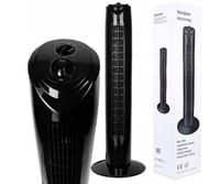 Wentylator kolumnowy podłogowy stojący wiatrak cichy oscylacja timer