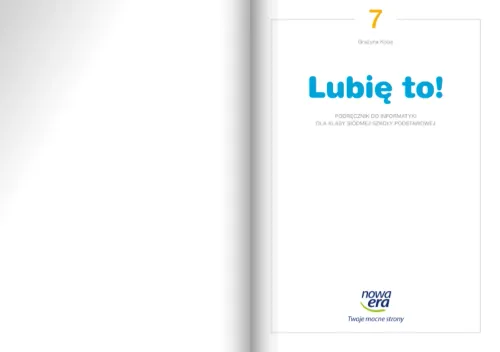 Lubię to! Neon. Nowa edycja 2023-2025. Informatyka. Klasa 7. Podręcznik na Arena.pl