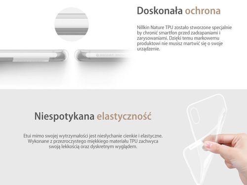 Nillkin Nature iPhone X/XS Grey na Arena.pl