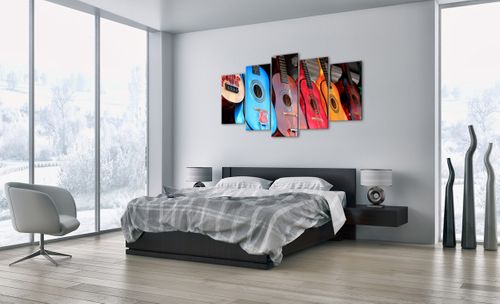 Obraz Na Płótnie - Gitara Muzyka - 160X85 Cm - Ea160X85-2221 na Arena.pl