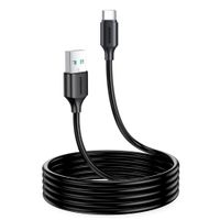 kabel do ładowania i transmisji danych usb - usb typ c 3a 2m czarny