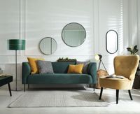 Lampa stojąca SIMPLY GLAMOUR zielona