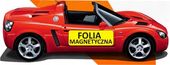 REKLAMA MAGNETYCZNA magnes folia MAGNES 4 szt na samochód auto reklama