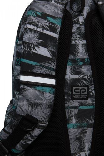 Plecak CoolPack BASIC PLUS w białe liście, PALM TREES MINT (B03004) na Arena.pl