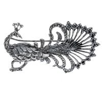 SREBRNA BROSZKA PAW SREBRO PRÓBY 925