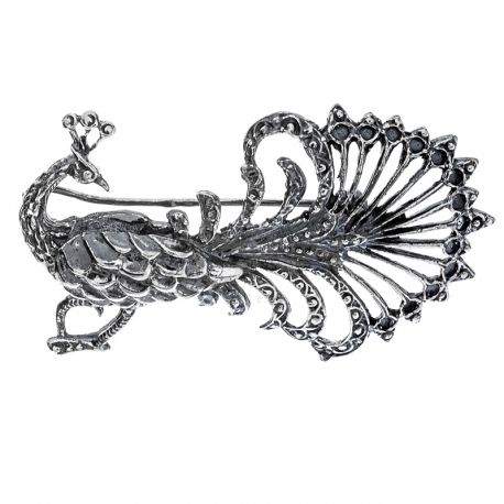 SREBRNA BROSZKA PAW SREBRO PRÓBY 925 na Arena.pl