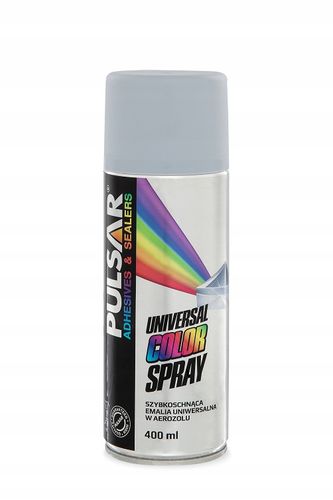 FARBA SPRAY SZARY JASNY MAT PULSAR 400 ml EMALIA PODKŁAD na Arena.pl