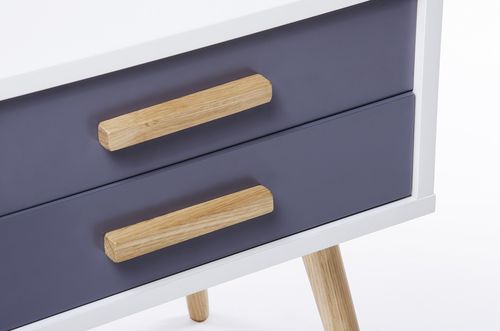 Szafka nature - biały, dąb na Arena.pl