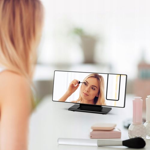 ZEGARY BUDZIK ELEKTORNICZNY CYFROWY Z PROJEKTOREM LED LUSTRO TERMOMETR na Arena.pl