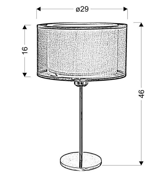 Solo lampka 3x40W E14chrom zdjęcie 2
