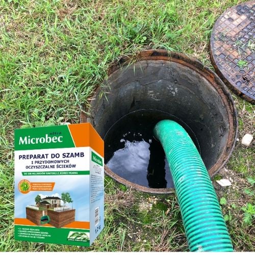 MICROBEC ULTRA PREPARAT BAKTERIE DO SZAMBA OCZYSZCZALNI EUKALIPTUS 1,2 na Arena.pl