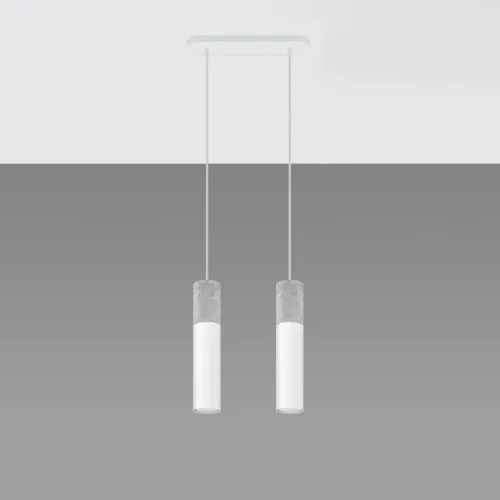 Lampa wisząca BORGIO 2 biały na Arena.pl