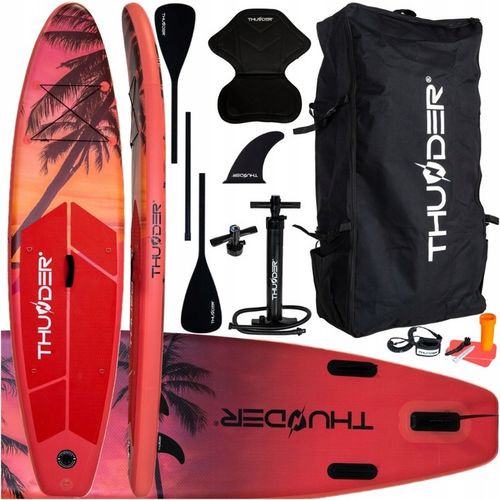 Deska SUP 320CM do pływania bezpieczna pompowana wiosło + akcesoria Thunder na Arena.pl