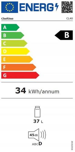 ChefOne IceBox CL40 lodówka turystyczna samochodowa przenośna 230v 12v 24v na Arena.pl