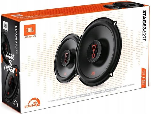 Mocne głośniki samochodowe JBL STAGE3 627F 165mm 16,5cm idealne pod radio na Arena.pl