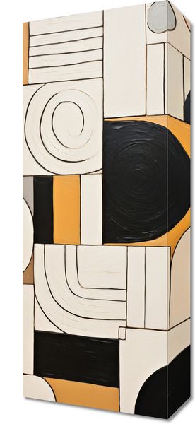 Obraz 20x50cm Kolaż Kontrastów zdjęcie 1
