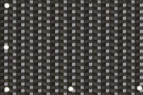 Osłona balkonowa technorattan h100 RX112 oczkowana na Arena.pl