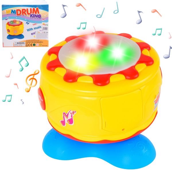 Bębenek interaktywny - Perkusja dla dzieci zdjęcie 1