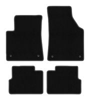 Dywaniki welurowe BASIC czarne Jeep Cherokee KL 2013- SUV