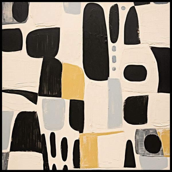 Plakat 80x80cm Geometria Cieni zdjęcie 2