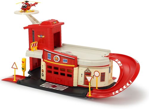Strażak Sam Remiza Strażacka z torem Die-Cast na Arena.pl