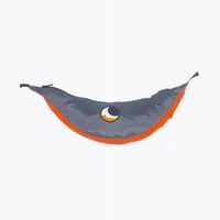 Hamak turystyczny dwuosobowy Ticket To The Moon Original orange/dark