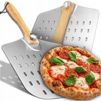 ŁOPATA DO PIZZY PERFOROWANA SZUFLA TACA STAL NIERDZEWNA INOX PROFESJONALNA