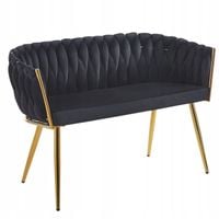 sofa sf2-fx (g) velvet czarna
