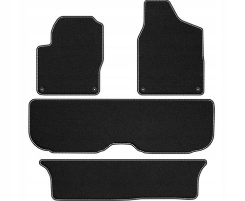 Dywaniki welurowe Premium FORD Galaxy 1995-06 7os na Arena.pl