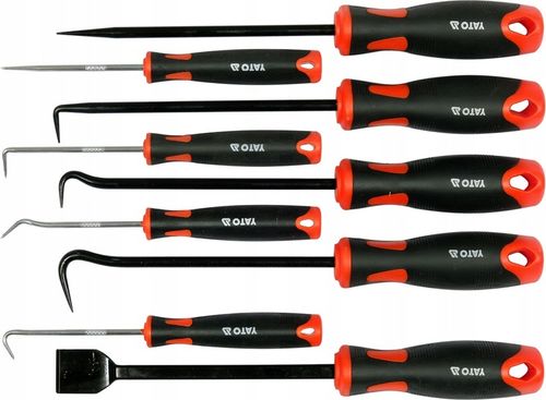 YATO ZESTAW 9 HACZYKÓW Z RĘKOJEŚCIĄ DŁUGICH HAKI na Arena.pl