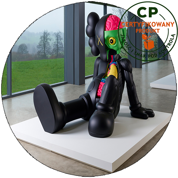 Opłatek na tort KAWS zdjęcie 1