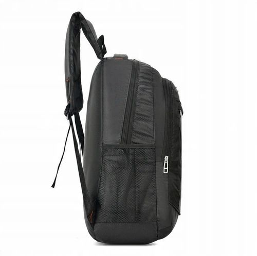 Plecak męski do pracy na laptopa szkolny młodzieżowy pojemny czarny solidny na Arena.pl