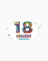 zaproszenie 160x95 urodziny 18-stka zest.61635