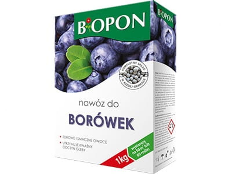 Nawóz BIopon do borówek karton 1kg zdjęcie 1