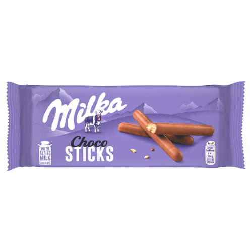 Milka Choco Sticks Ciastka oblane czekoladą mleczną 112 g na Arena.pl