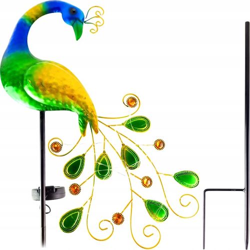 LAMPA PAW SOLARNY ŚWIECĄCĄ LED OZDOBA SOLARNA SOLAR OGRÓD LAMPKA WBIJANA na Arena.pl