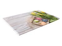 SZKLANA DESKA KUCHENNA 40x30 539b Żółte tulipany