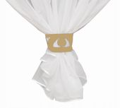 Ozdoba opaska ażur uchwyt do upięcia dekor 9x41 cm