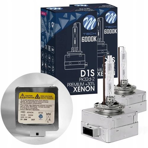 Palnik Żarnik Xenon M-Tech D1S PREMIUM +30% 6000K na Arena.pl