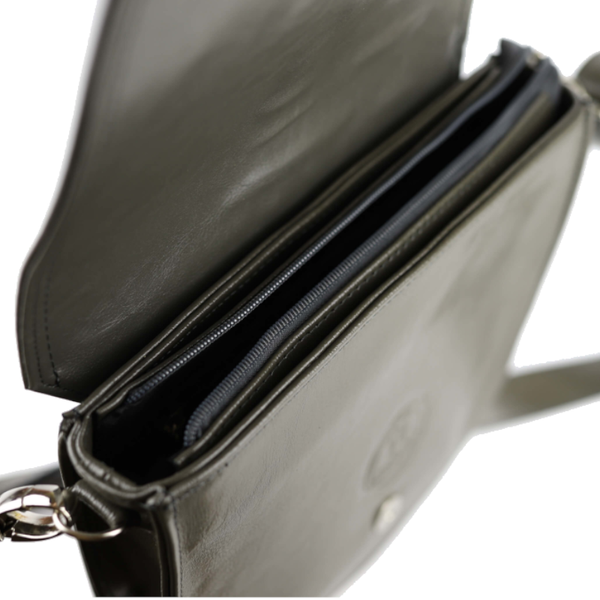 503 Torebka kopytko-szara KEMER zdjęcie 3