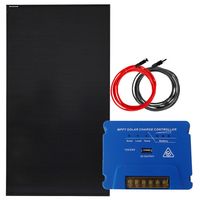 ZESTAW FOTOWOLTAICZNY 180W SOLARNY MPPT KAMPER ŁÓDŹ JACHT