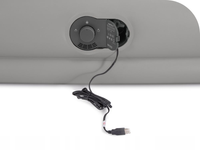 Materac jednoosobowy Intex 191 x 99 x 30 cm szary z pompką USB
