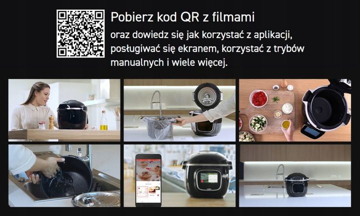 Multicooker Cook4me CY9128+ akcesorium frytkownica beztłuszczowa Crispy Lid zdjęcie 5