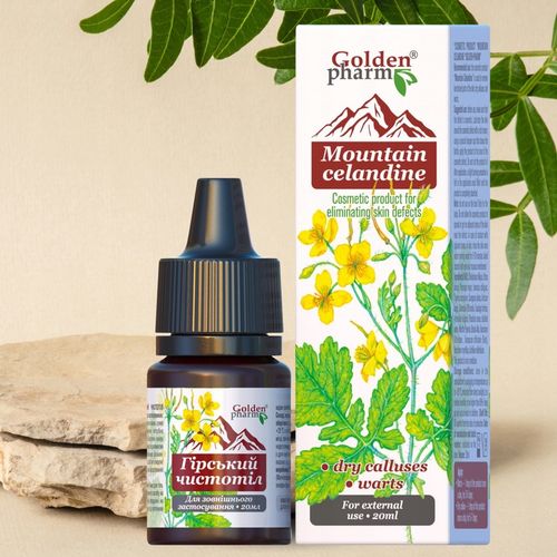 Glistnik Górski na Kurzajki Brodawki Modzele Jaskółcze Ziele Ekstrakt 20 ml na Arena.pl