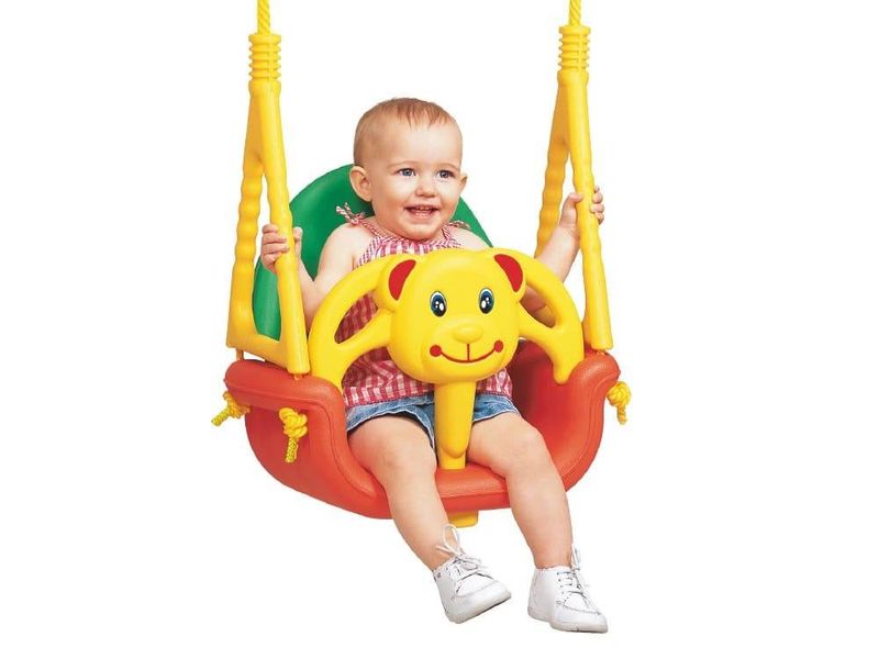 huśtawka kubełkowa 3w1 zdjęcie 2