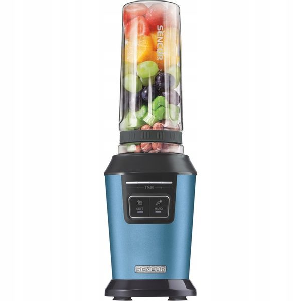 Blender kielichowy do smoothie 800W 0,6L niebieski tritan Sencor SBL 7172BL zdjęcie 12
